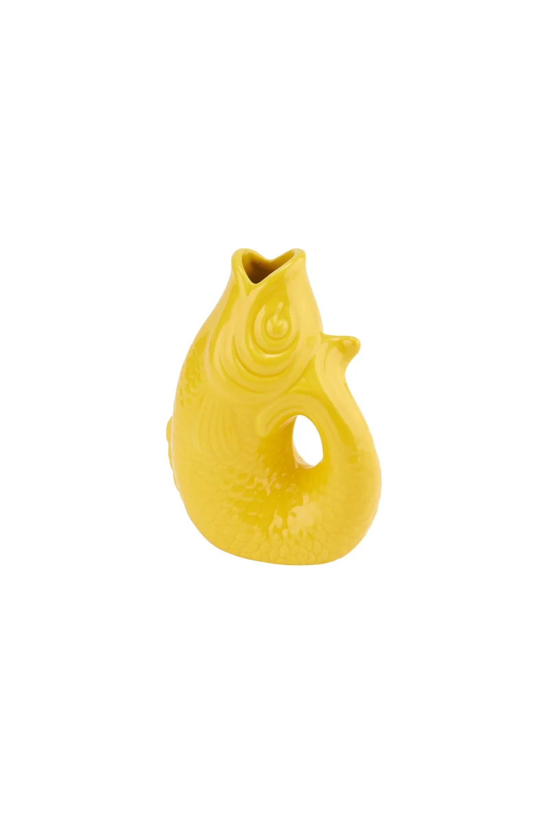 Giftcompany Monsieur Carafon Vase / Karaffe Fisch XS tuscan sun 0,2l