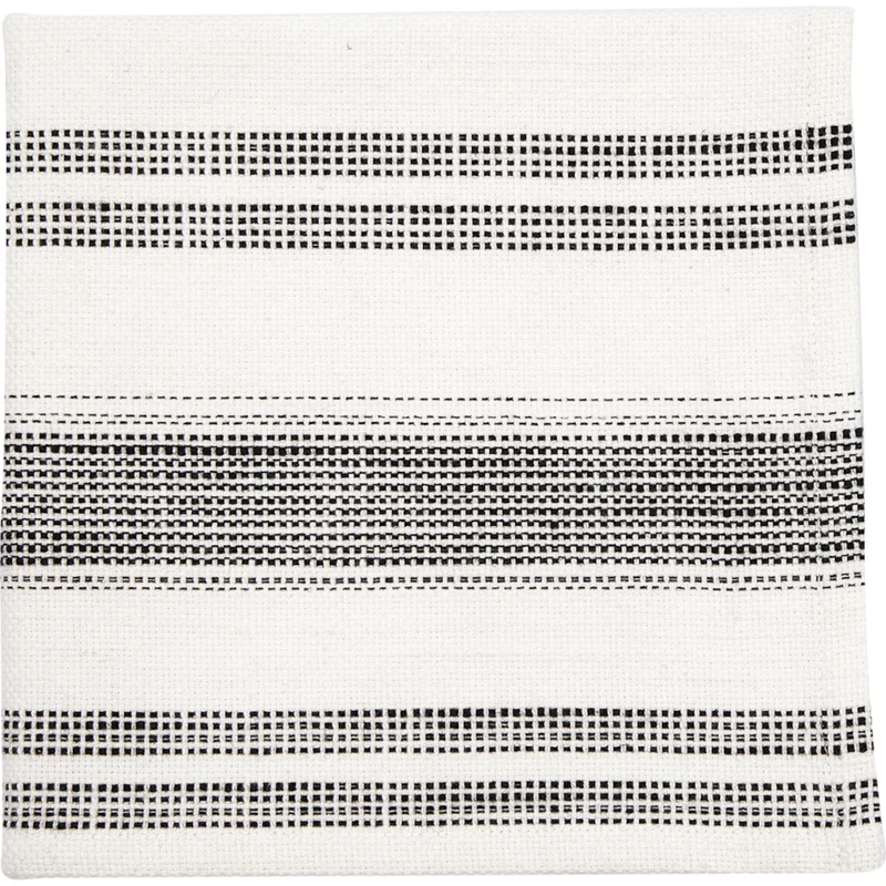 Greengate Nila Stoffserviette weiss 40x40cm