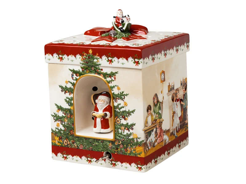 Villeroy & Boch Christmas Toys Spieluhr Paket eckig Kinder