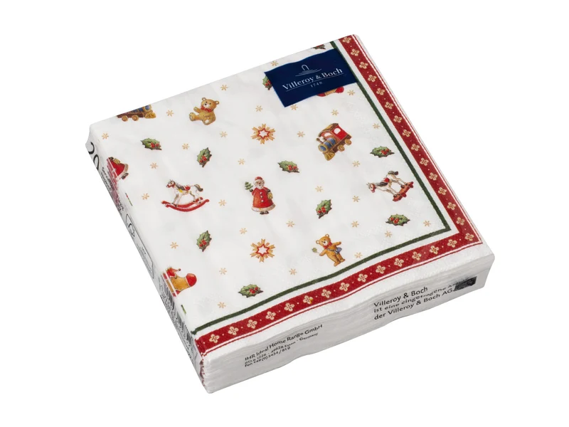 Villeroy & Boch Winter Specials Serviette C Toys Streumotiv 25x25