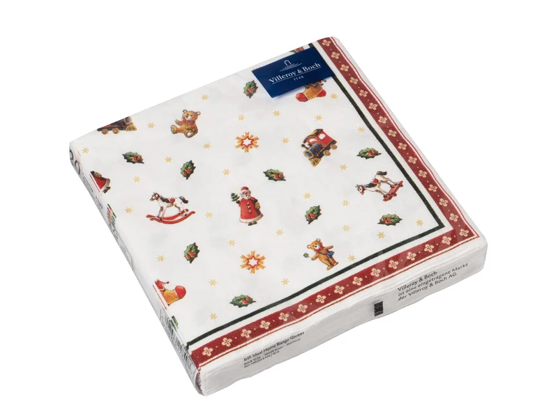 Villeroy & Boch Winter Specials Serviette L Toys Streumotiv 33x33