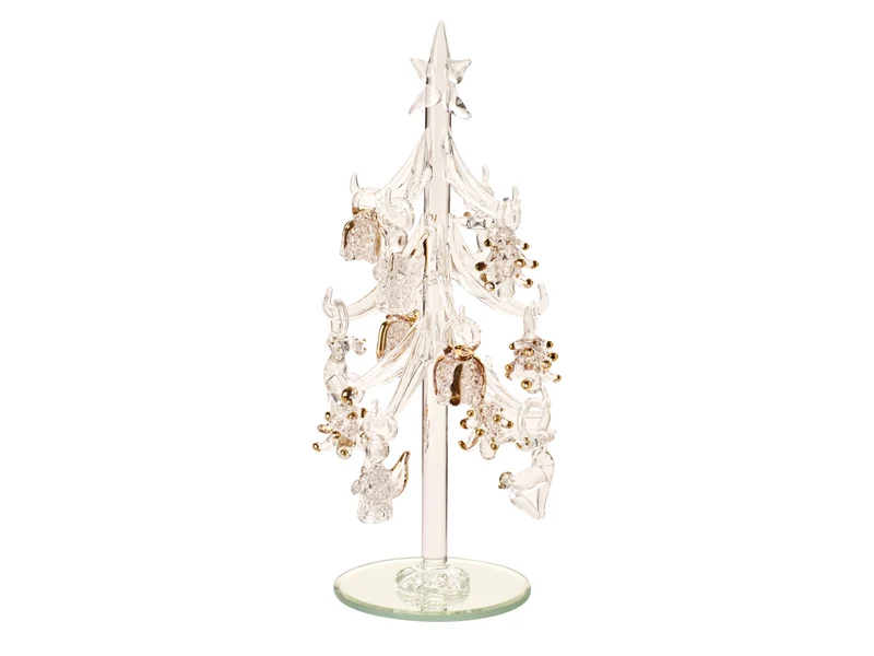 Villeroy & Boch Winter Collage Accessoires Glasbaum mit Ornamenten