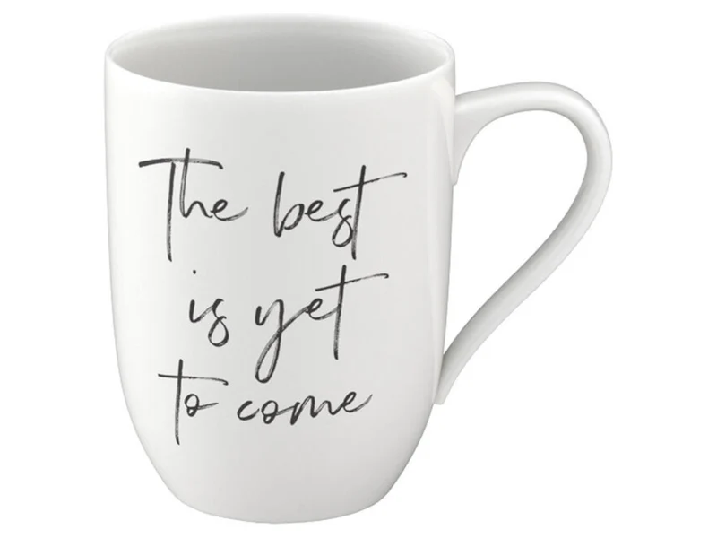 Villeroy & Boch Statement Becher m. Henkel The best is yet 0,34l
