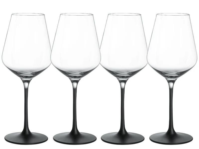 Villeroy & Boch Manufacture Rock Weißweinkelch-Set 4tlg.