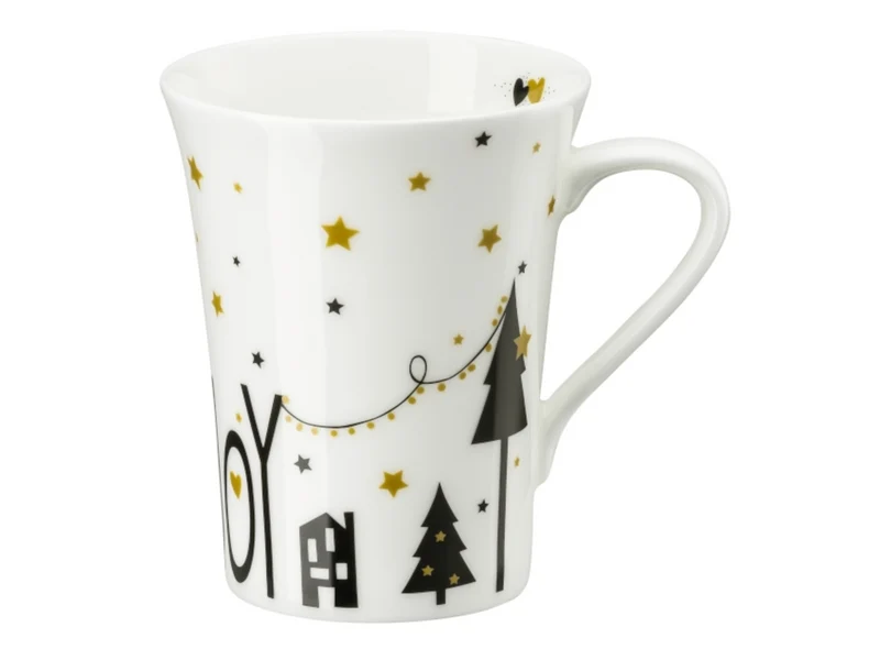 Hutschenreuther My Christmas Mug - Joy Becher mit Henkel 0,4 l