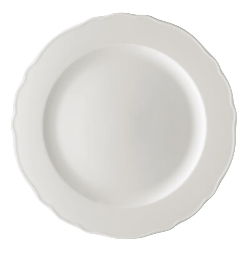 Hutschenreuther Maria Theresia Weiss Platzteller 31 cm Fahne