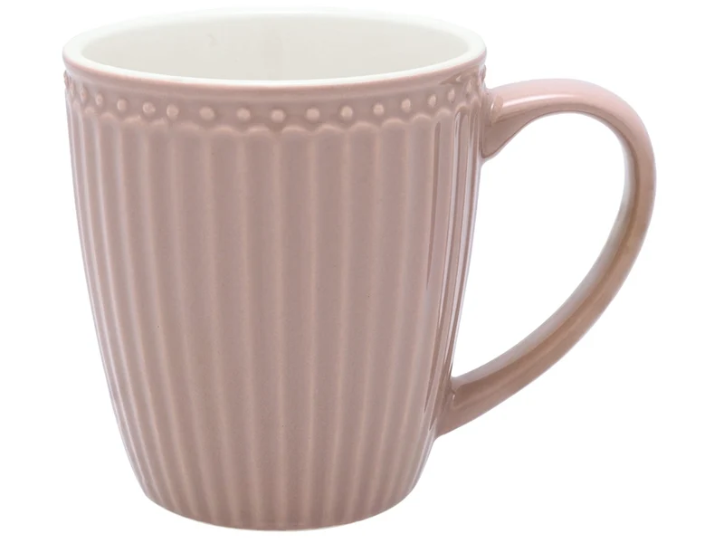 Greengate Alice Becher mit Henkel hazelnut brown 0,4 l