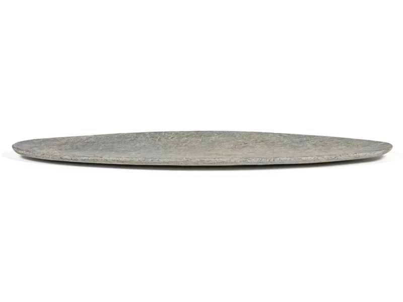 Dekocandle Emaille-Teller blacked patina Ø 35 x 1 cm