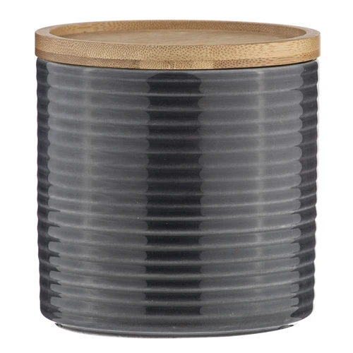 ladelle STAX Vorratsdose Anthrazit 12 cm