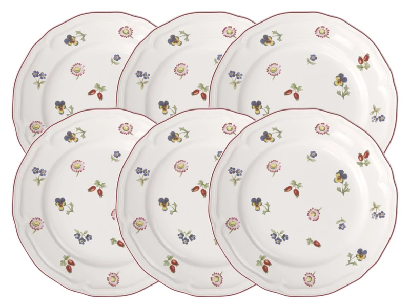 Villeroy & Boch Petite Fleur Frühstücksteller 21cm Set6