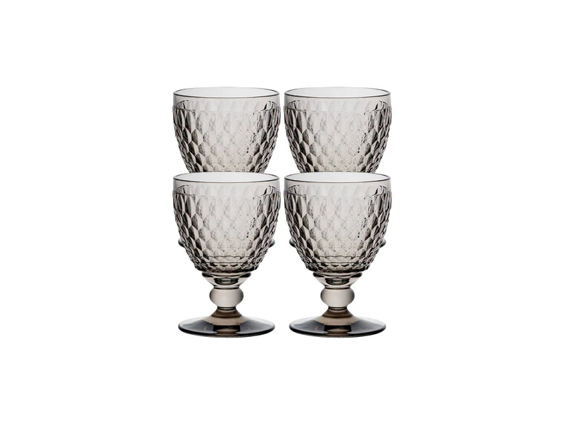 Villeroy & Boch Boston coloured Rotweinglas smoke 0,3 l Set4