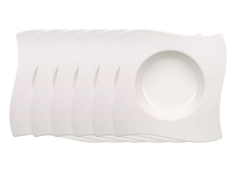 Villeroy & Boch New Wave Suppenteller 24 cm Set6