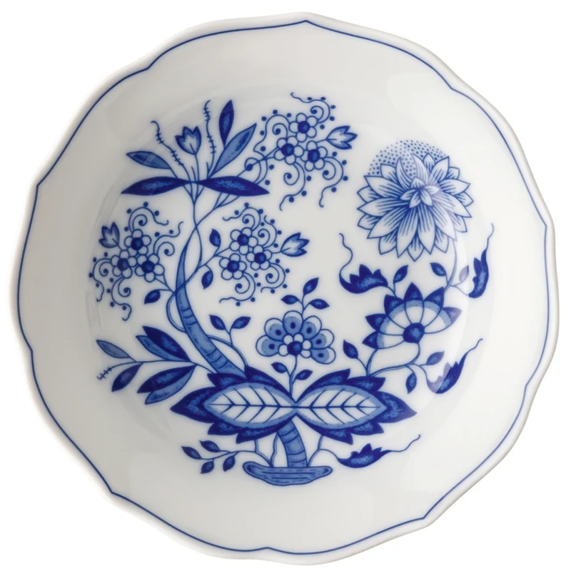 Hutschenreuther Blau Zwiebelmuster Kaffee-Untertasse 14 cm