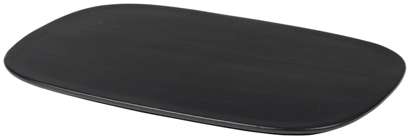 Broste Copenhagen Vils Antique Black Servierteller 30 x 22 cm