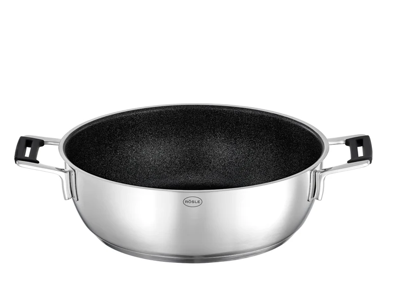 Rösle Silence® Pro Servierpfanne mit Antihaftvers. 28 cm