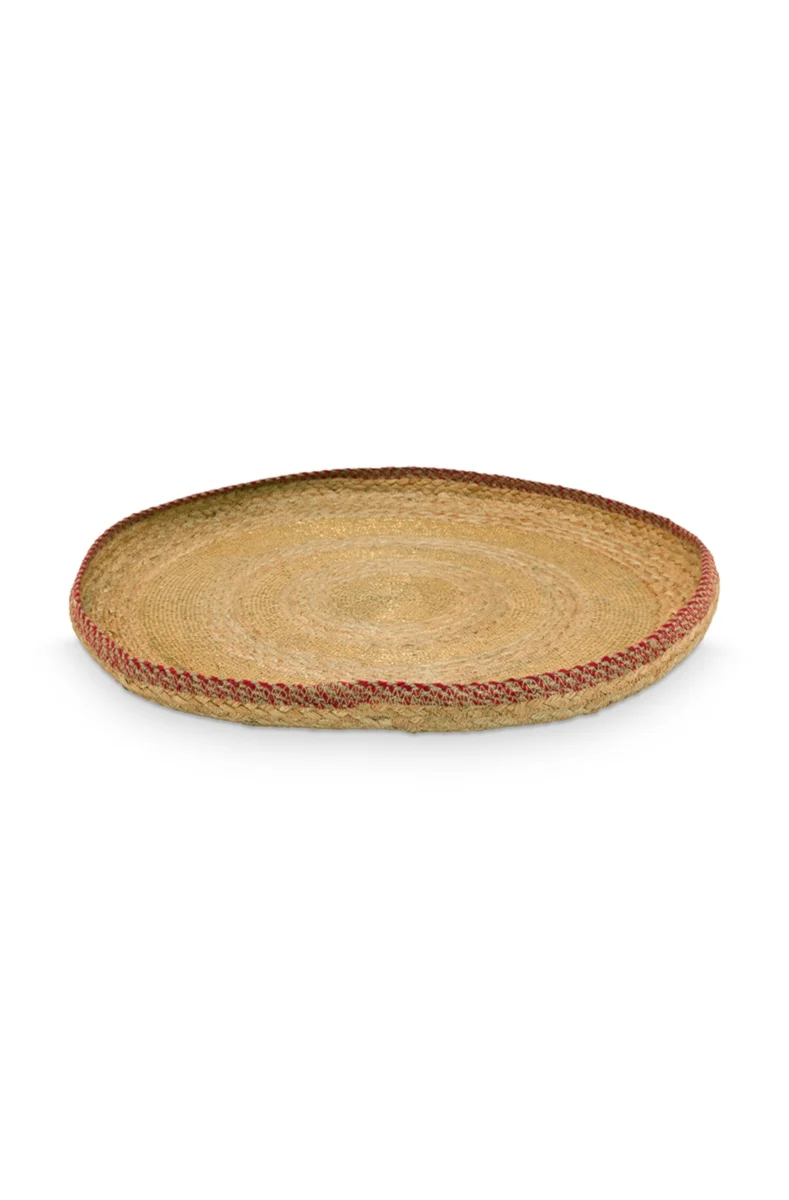 PIP STUDIO Winter Wonderland Jute Tablett Gold 55 cm