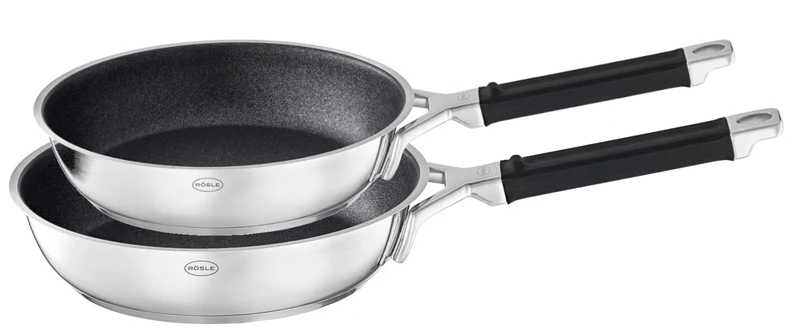 Rösle Silence® Pro Pfannen-Set 2tlg. 24 & 28 cm
