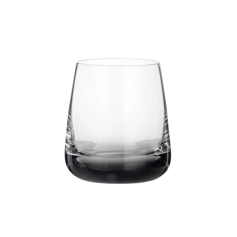 Broste Copenhagen Trinkglas SMOKE klar/grau 0,35 l