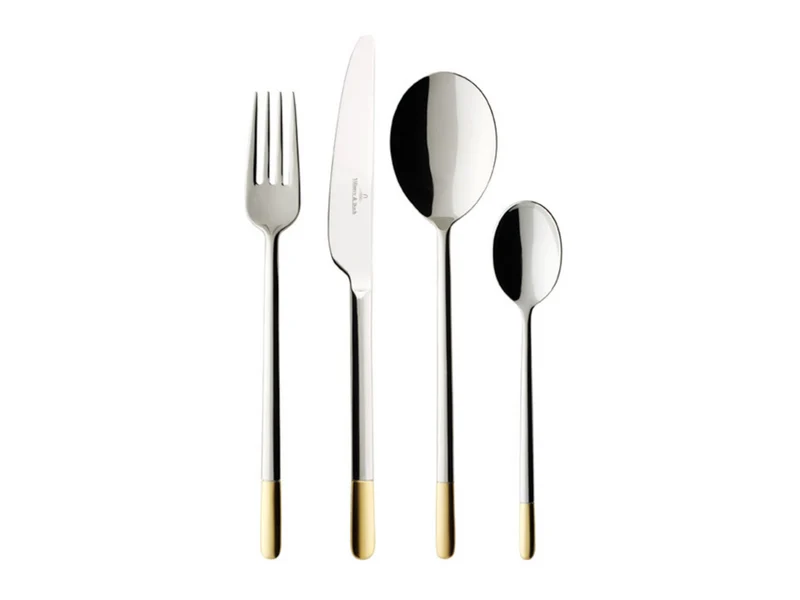 Villeroy & Boch Ella teilvergoldet Tafelbesteck 30tlg.