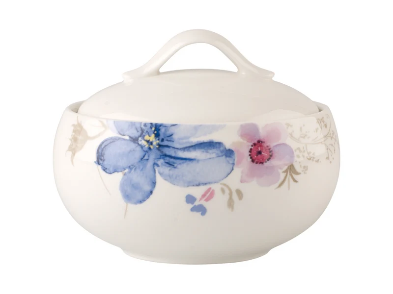 Villeroy & Boch Mariefleur Gris Basic Zucker-/Marmeladendose 0,45l