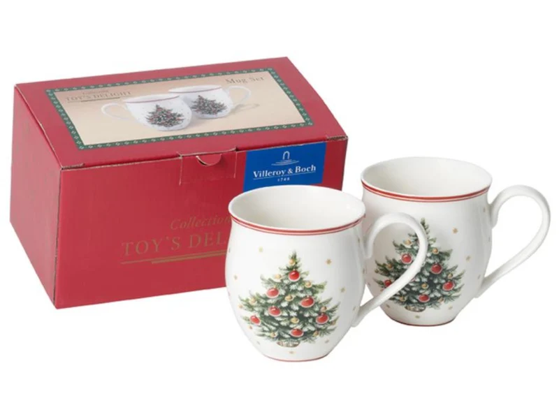 Villeroy & Boch Toy's Delight Becher mit Henkel Set 2tlg. Tanne