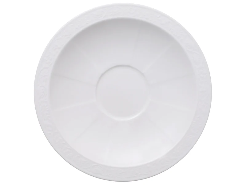 Villeroy & Boch White Pearl Frühstücksuntertasse 18 cm