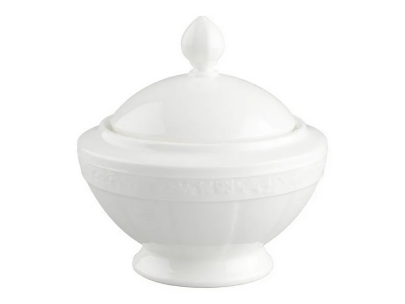 Villeroy & Boch White Pearl Zucker-/Marmeladendose 6 Pers. 0,3 l