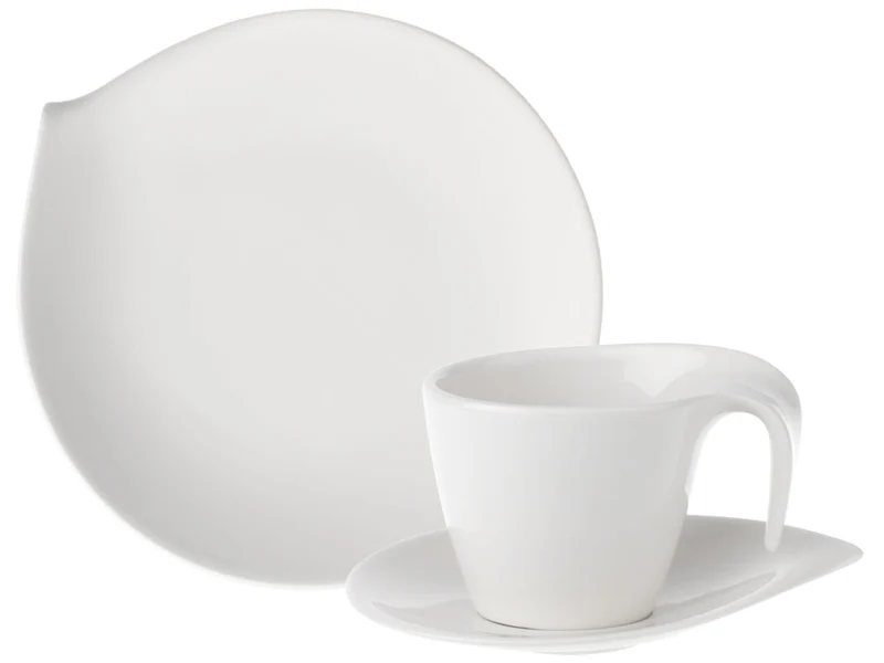Villeroy & Boch Flow Gedeck 3tlg. mit Kaffeetasse (1034207010)