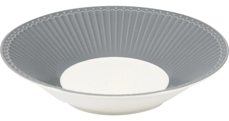 Greengate Alice Pastateller stone grey 23 cm