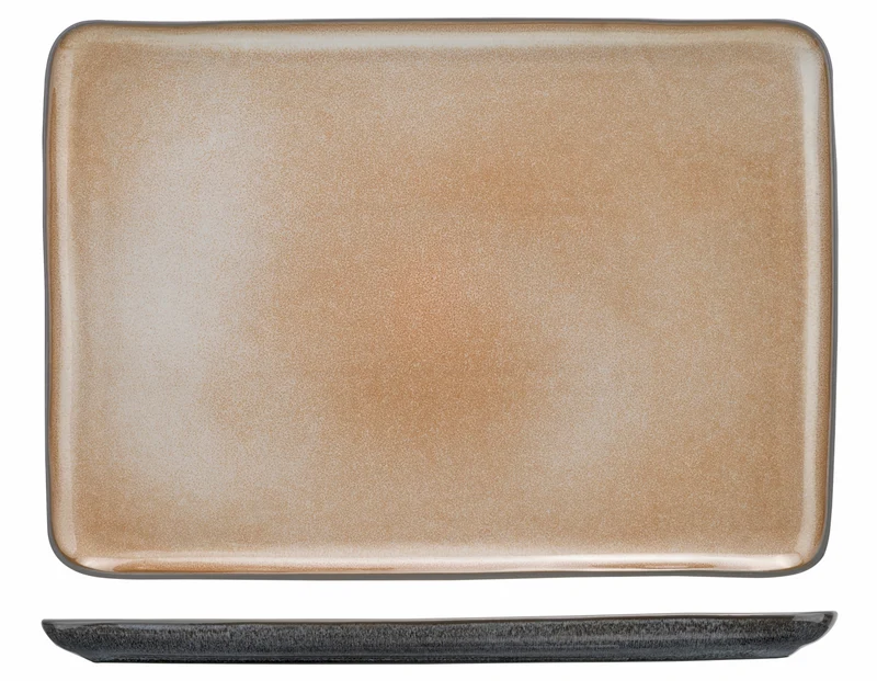 Cosy&Trendy Lerida Desert Teller rechteckig 34,5 x 24 cm