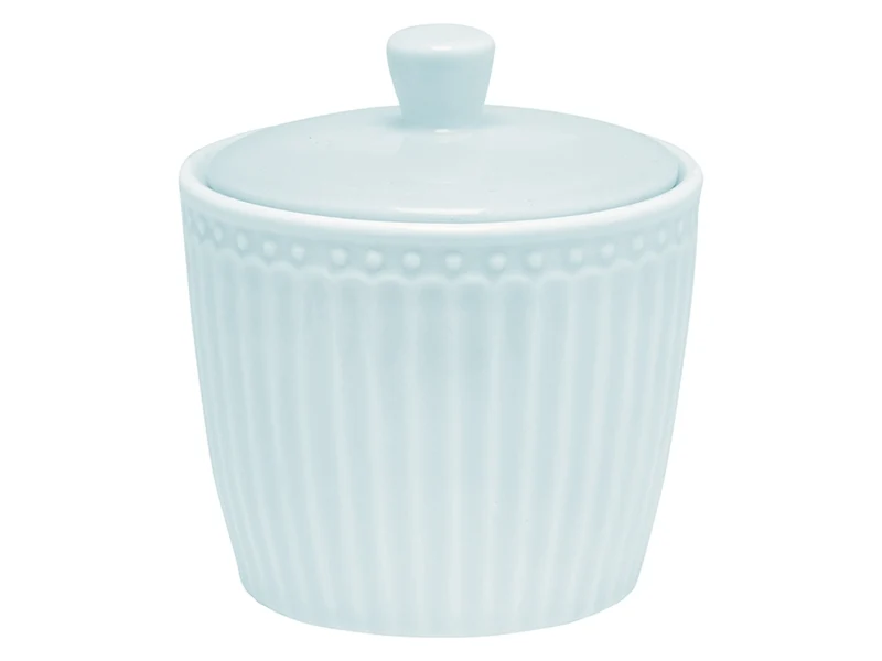 Greengate Alice Zuckerdose pale blue 10 cm