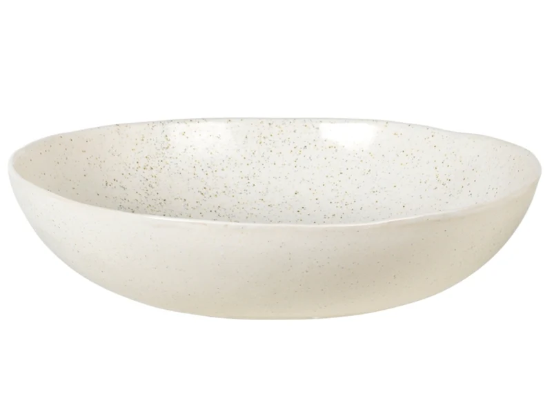 Broste Copenhagen NORDIC VANILLA Salatschale 34,5 cm