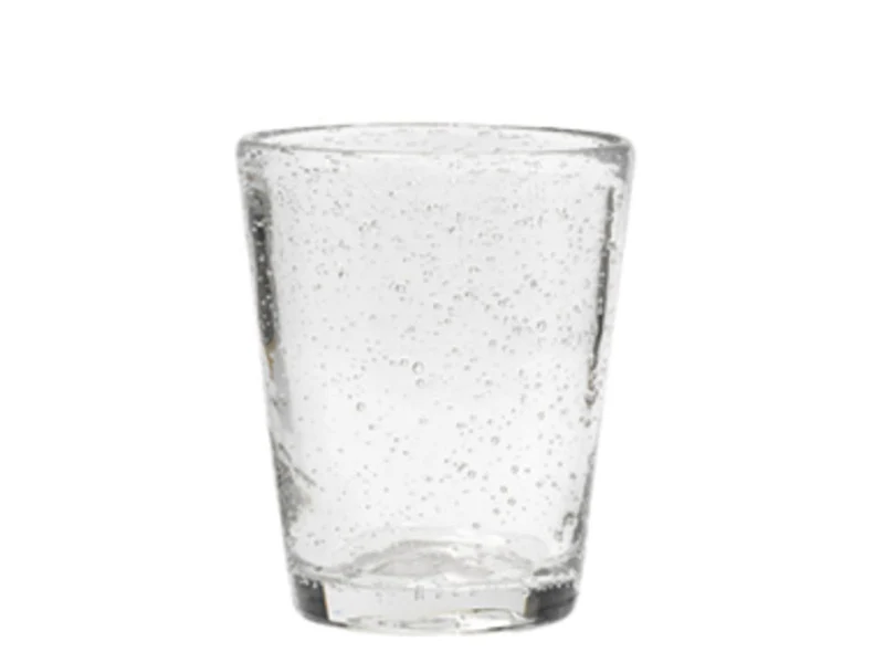 Broste Copenhagen Trinkglas BUBBLE klar 0,2 l 4er Set