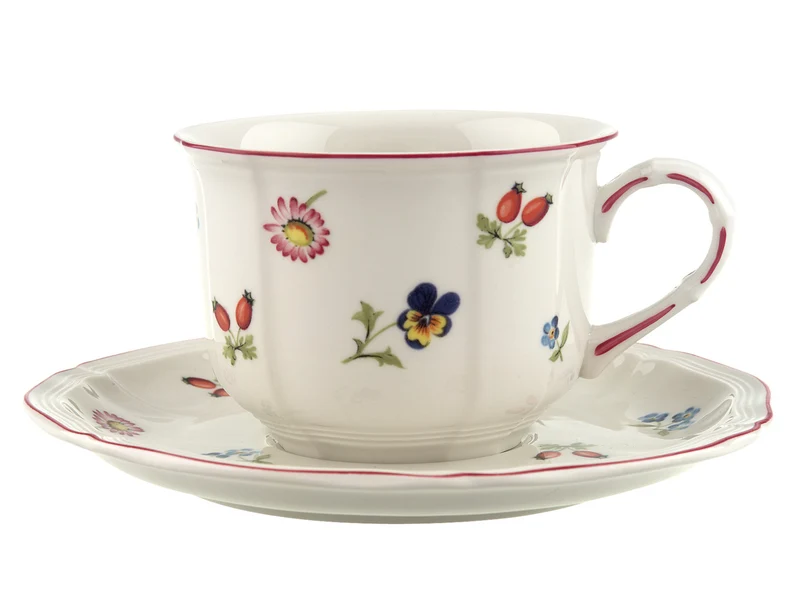 Villeroy & Boch Petite Fleur Frühstückstasse mit Untertasse 2tlg.