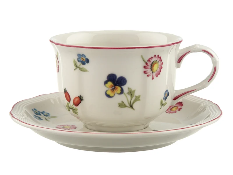 Villeroy & Boch Petite Fleur Teetasse mit Untertasse 2tlg.