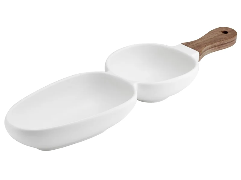 ladelle ESSENTIALS Servier-Stick weiss 2tlg.