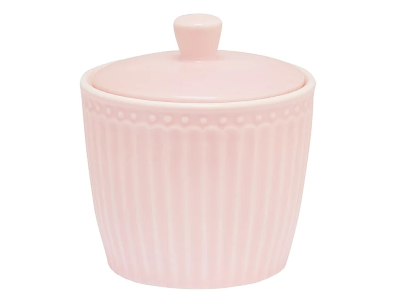 Greengate Alice Zuckerdose pale pink 10 cm