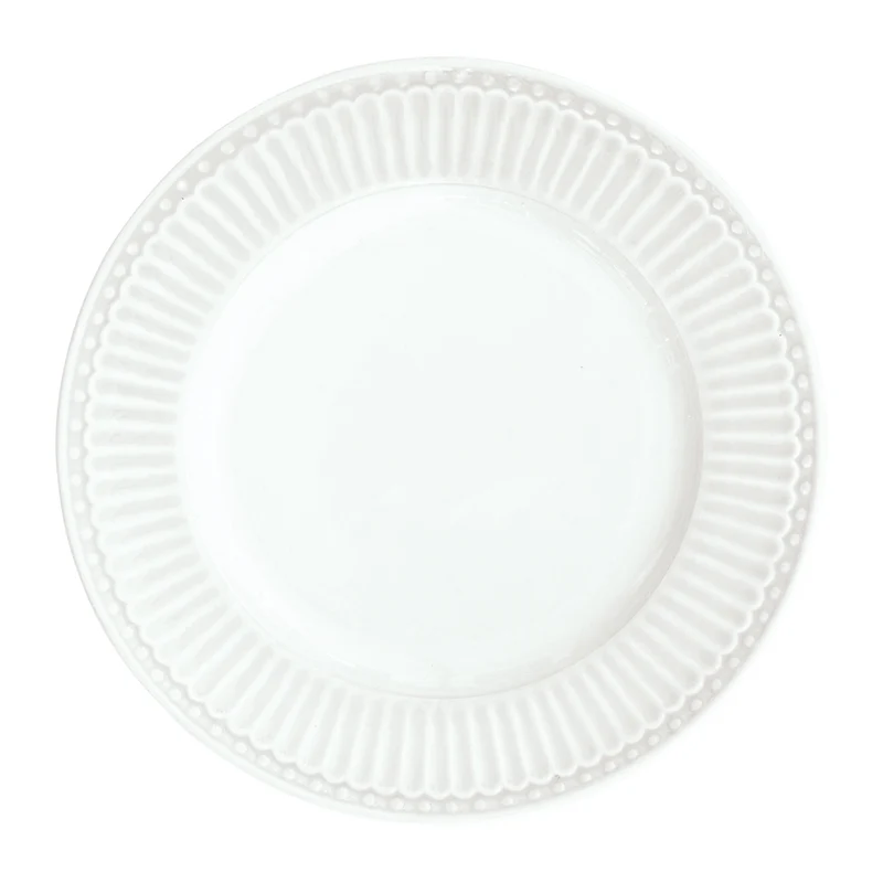 Greengate Alice Brotteller white 17,5 cm