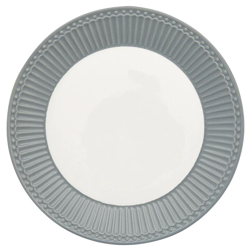 Greengate Alice Frühstücksteller stone grey 23 cm