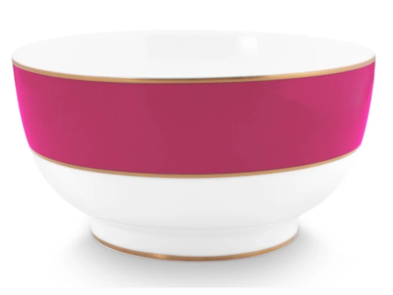 PIP STUDIO Chique Bowl gold-pink 20,5 cm