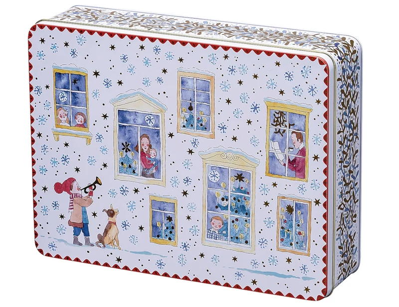 Hutschenreuther Sammelserie 22 Set 3 Plätzchendosen Weihnachtsa.