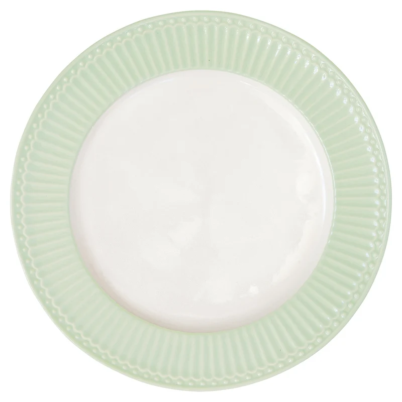 Greengate Alice Speiseteller pale green 26,5 cm