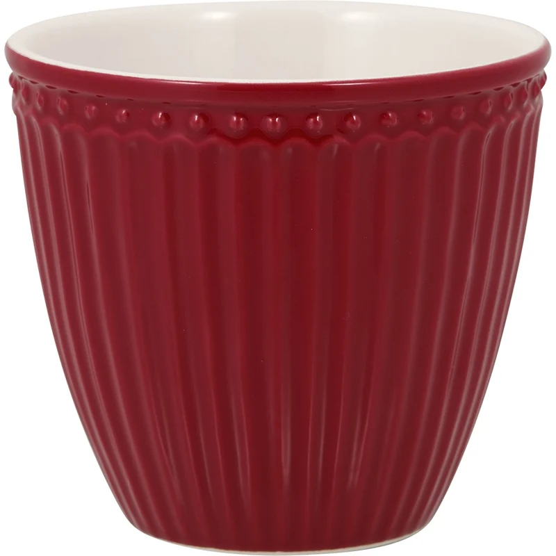 Greengate Alice Latte Cup claret red 0,35 l