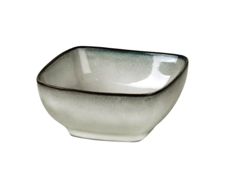 Broste Copenhagen NORDIC SAND Schale eckig 8 x 7,5 cm