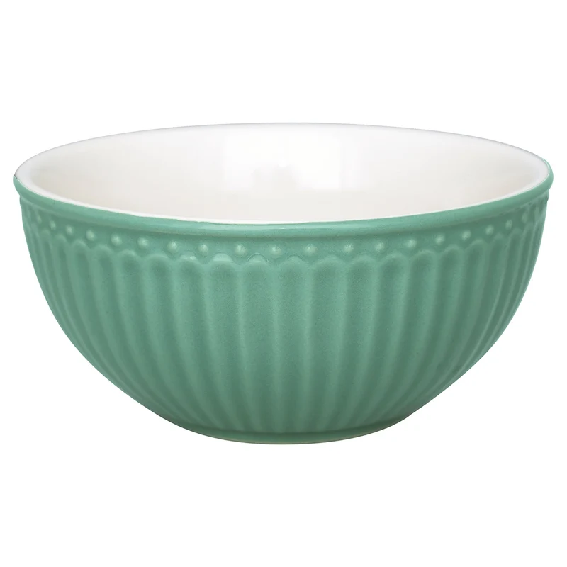 Greengate Alice Müslischale dusty green 14 cm