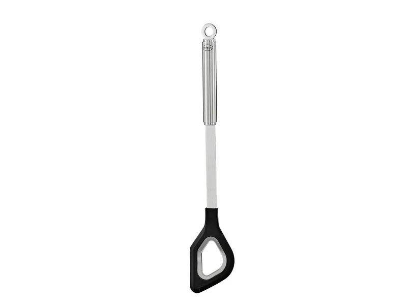 Rösle Kochlöffel Rundgriff mit Loch Silikon 32 cm