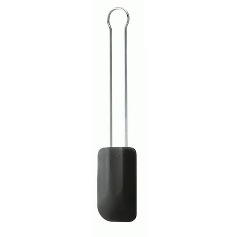 Rösle Teigschaber Silikon klein lang schwarz 26 cm