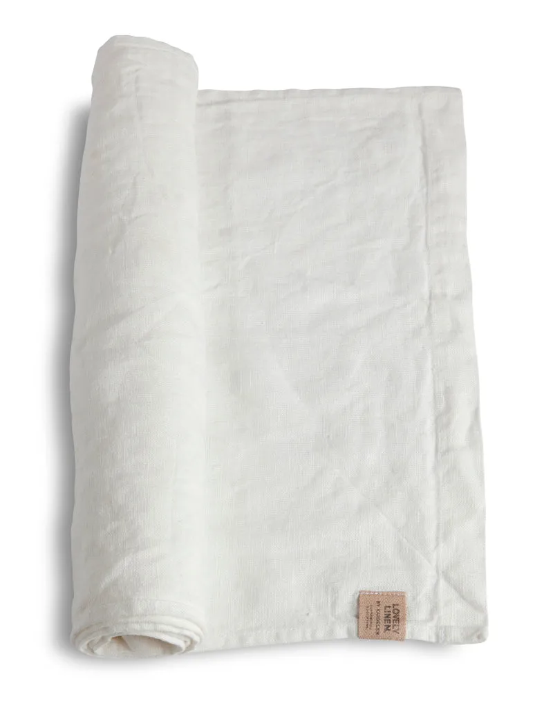 Lovely Linen Lovely Tischläufer Leinen off-white 47 x 150 cm