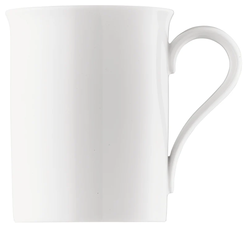 Hutschenreuther Maria Theresia Weiss Becher mit Henkel 0,3 l