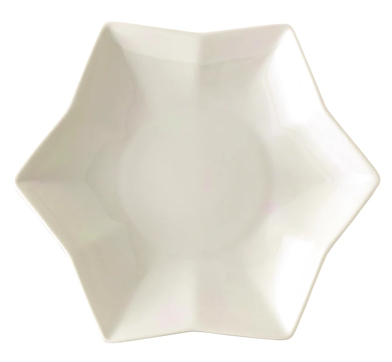 Hutschenreuther Weihnachtszeit Weiss Sternschale 24 cm